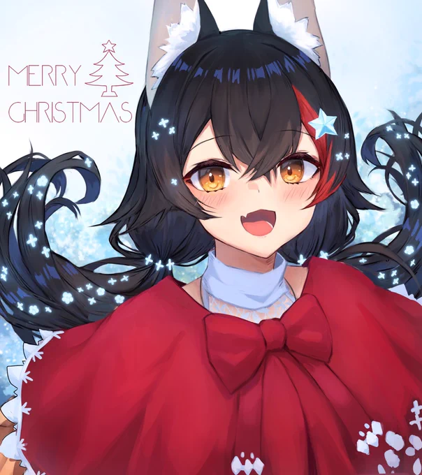 #みおーん絵
簡単な差分ですがメリクリみおーん!! 