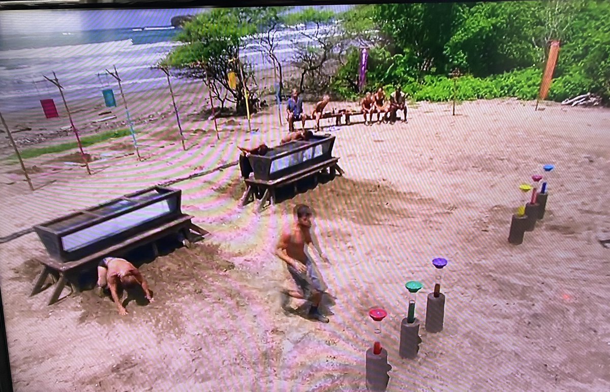 Remember this challenge? <a href="/JeffProbst/">Jeff Probst</a> Redemption Island…pre covid…