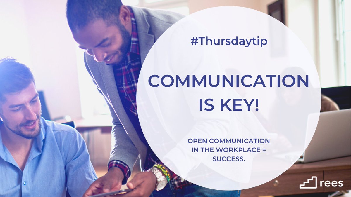 Managers should always provide concise training materials for new recruits, frequent check-ins with employees, and host productive team meetings to ensure a happy and successful work environment.  
#Thursdaytip #careeradvice