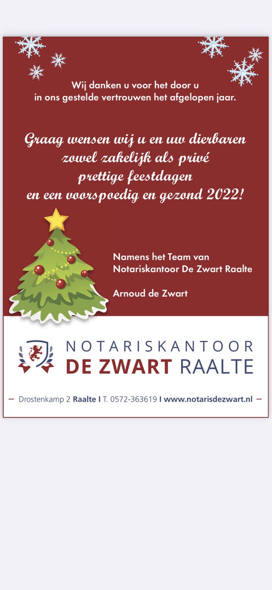 Arnoud de Zwart (@notarisraaltedz) on Twitter photo 
