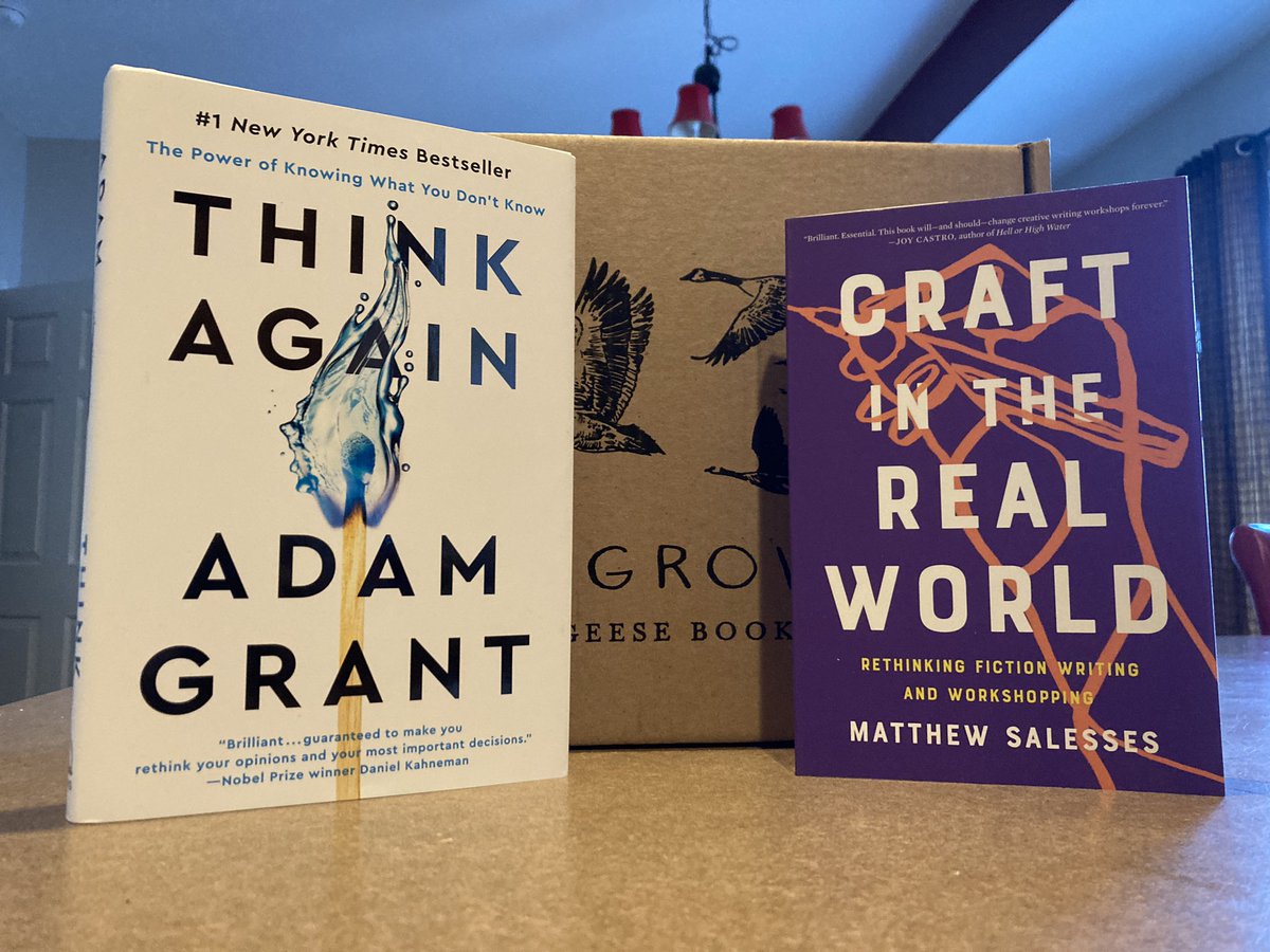 hickstro's tweet photo. Thank you to my @chippewariverwp colleague who sent me two titles in our #CRWP2021BookExchamge! Grateful to @RSchwartz702 for coordinating this #CRWP tradition and to @WildGeeseBooks for getting the books to me in time for the holidays. Looking forward to some reading time soon! https://t.co/wQyABsypWP