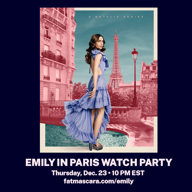 Watch party 10 PM EST tonight. The chat is going to be 🔥 Details at fatmascara.com/emily Link to join: scener.com/jennfm/H7PsuOv…