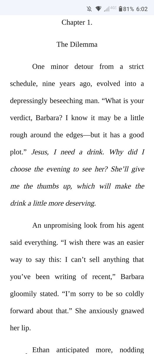 themoodasmr's tweet photo. This is a novel I started writing before the detective novel.  I hope it reads better than the other one. I'm sure Gary would chew it to pieces. #amwriting #amquerying https://t.co/gsNuUGKPvJ