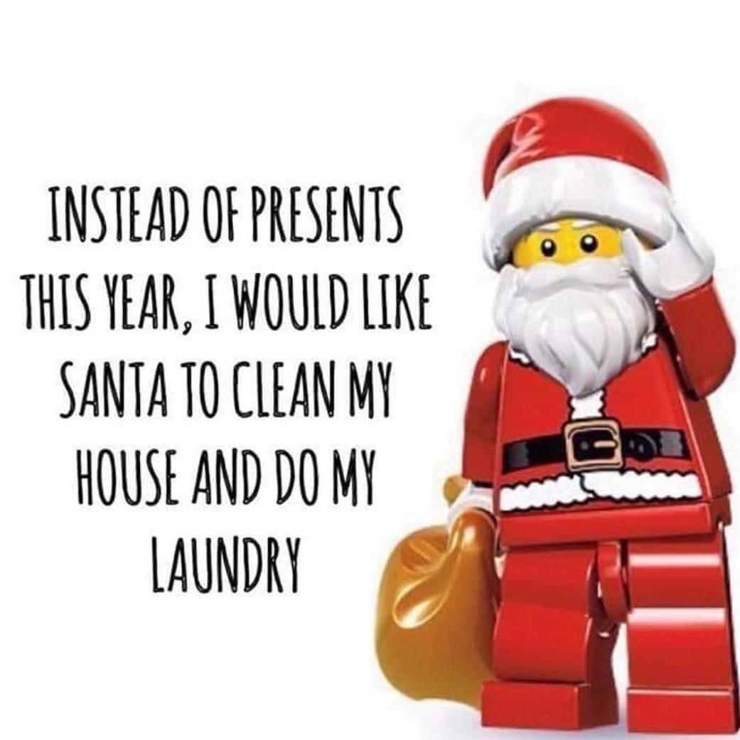 Nailed it, <a href="/pagingfunmums/">Paging Fun Mums</a> 😆.
Mrs Brick is re-writing her Santa letter as we speak 📝
.
#LEGO #legostagram #christmas #ChristmasLego #santa #mrandmrsbrick #AFOL
