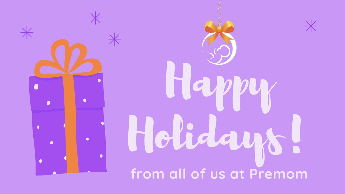 premomfertility's tweet photo. Happy Holidays from all of us at Premom! #premom #premomapp https://t.co/il1ty3tFIO