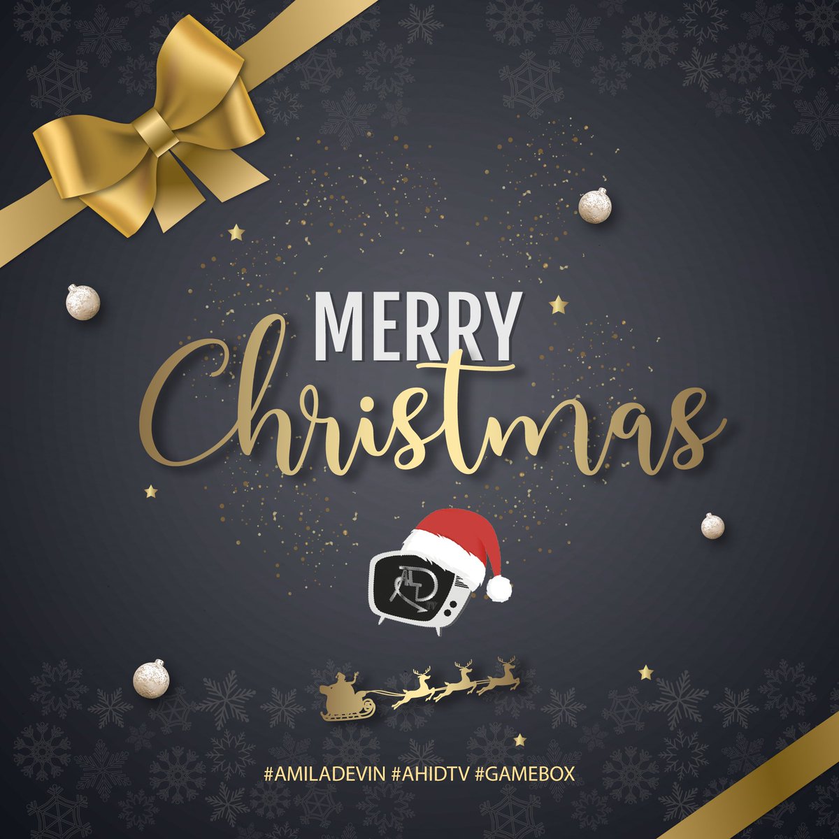 AhidTv's tweet photo. "Wishing you a Christmas that's merry and bright!" 

#christmas #christmastree #christmasdecor #xmas #love #merrychristmas #christmastime #winter #santa #christmasgifts #christmasiscoming #christmasdecorations #christmaslights #santaclaus #gift #instagood #holidays #snow #holiday https://t.co/IaHREwL8Bs