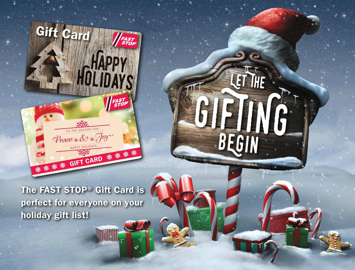 If you need a last minute gift card, we will be here until 4:30 today, and we will be closed Friday December 24th 🎄