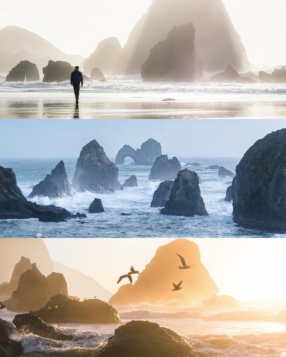 Sunset on the southern Oregon coast 🌊