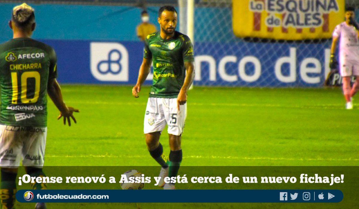 futbolecuador's tweet image. 🛑 ENTÉRATE 🛑

➡️ 🟢 #OrenseSC le extendió ✍️ contrato por dos años más a #SebastiánAssis y tiene cerca al Búfalo en.fut.ec/?l=141230 ⬅️