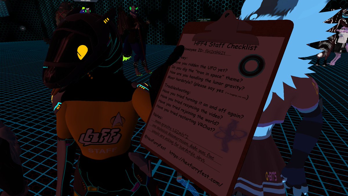 ChevronTheWolf's tweet photo. @HexFurryFest #hff4 Hex Furry Fest takes us on a Network Connection! Make sure @FexDaFox has everything working! https://t.co/gniTwNkrew