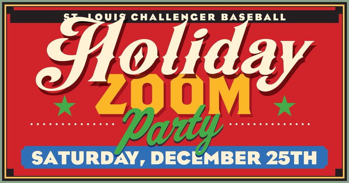 Join us this Saturday, December 25th from 10:00 am to 10:30 am for our Holiday  Zoom Party! We're going to celebrate the holidays with all of our friends. Join us and share your favorite holiday memories and holiday traditions. Click the link in your email. Hope to see you!