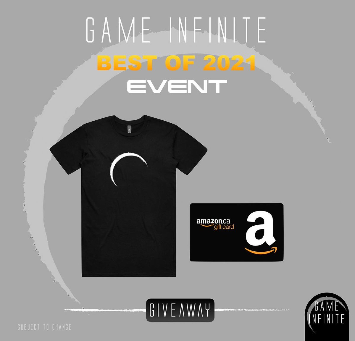gameinfinite10's tweet photo. We are excited to announce our upcoming end of year #gameinfinite community event! #bestof2021
•
#gifriends. Expect giveaways, shoutouts, community features, polls, and more! Follow us on https://t.co/2N0lWhyK60 for everything! https://t.co/f0vDaMAjr0