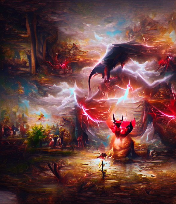 悪魔の力のtwitterイラスト検索結果
