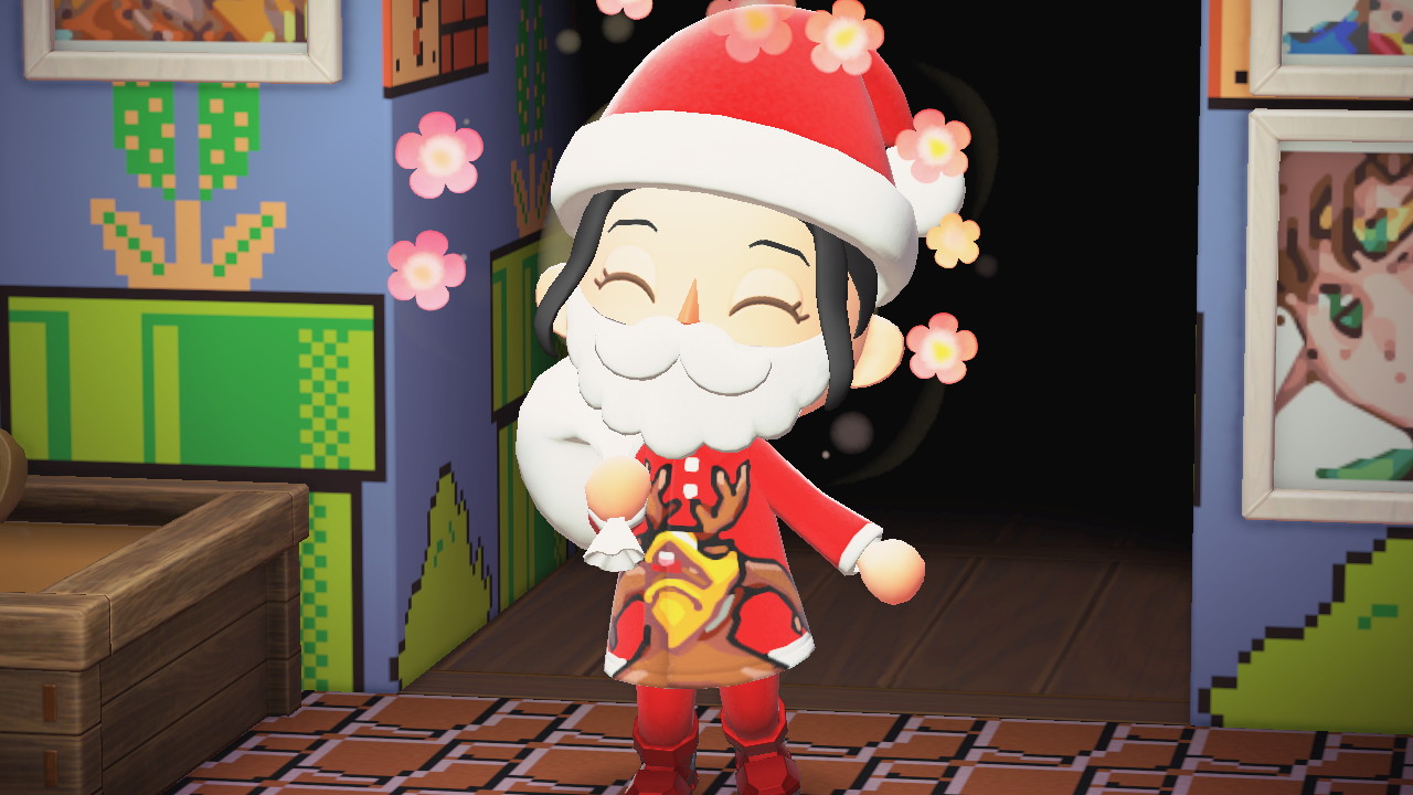 تويتر パパ على تويتر メリークリスマス 今日はクリスマスイブですねぇ 0 皆さんが素敵なクリスマスを過ごせますように メタルスラッグ シリーズより 百太郎 トナカイ をサンタの衣装にしてみましたw マイデザイン どうぶつの森 Animalcrossing Acnh