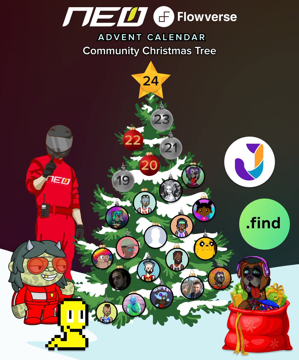 NeoCollectibles's tweet photo. Congrats to @ppproni6 for winning Day 18 of the Neo Advent Calendar!
They won a whitelist spot + a place on the #NeoCharityTree
@flowverse_ @flow_blockchain #NFT #FLOW https://t.co/GBDFNvrI6W
