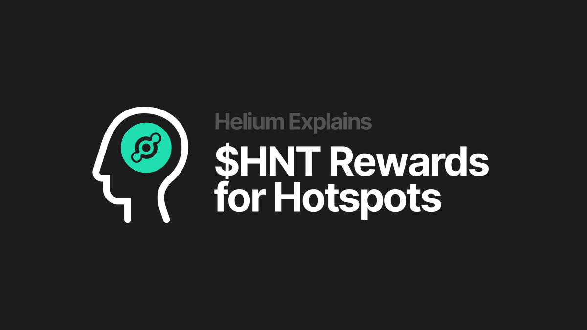helium's tweet photo. $HNT Rewards for Hotspots - @Helium Explains https://t.co/fpZ7HGhUE4