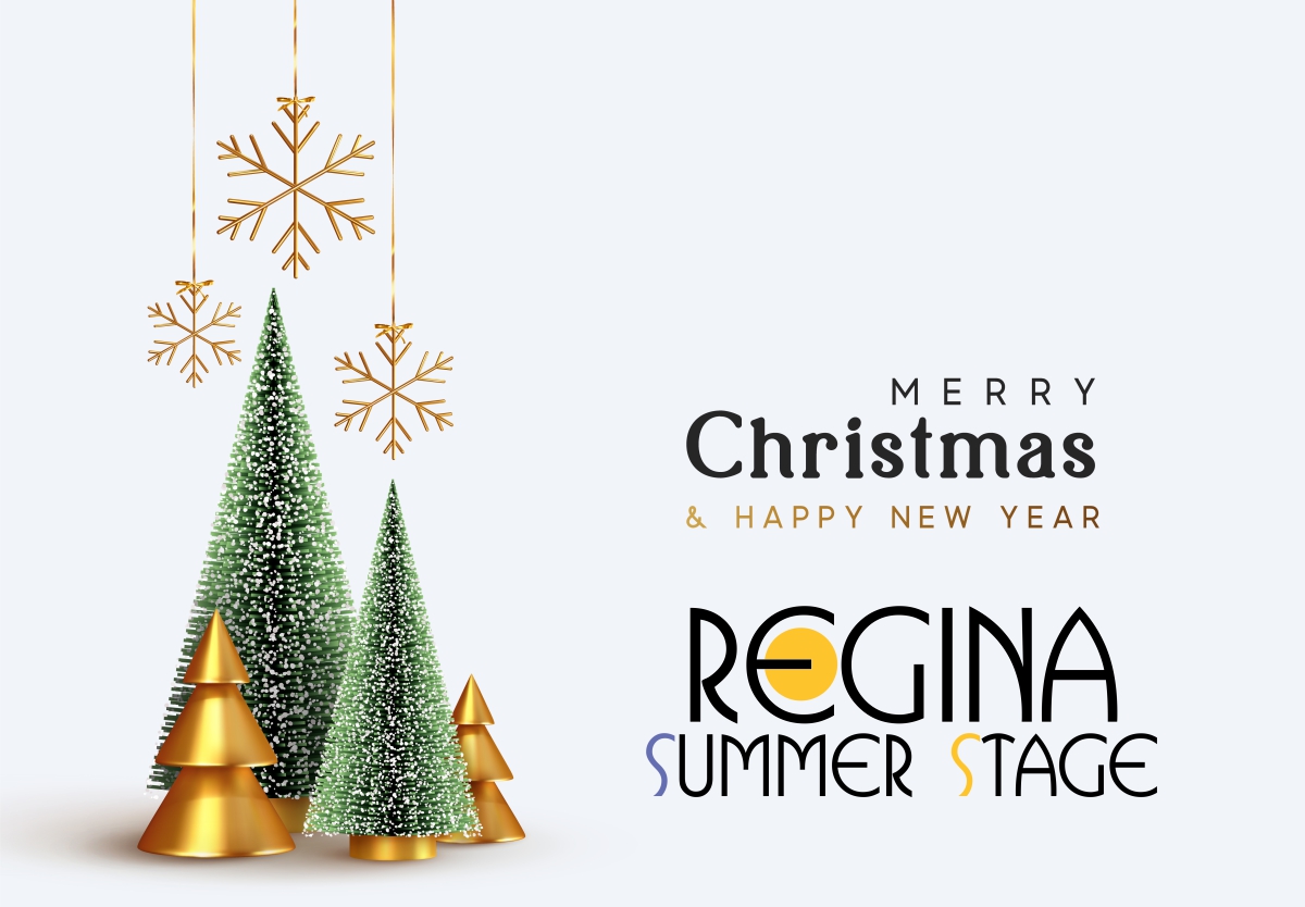 RegSummerStage's tweet photo. Merry Christmas, Seasons greetings, and a Happy New Year from our households to yours! https://t.co/KqNXyCpFd5