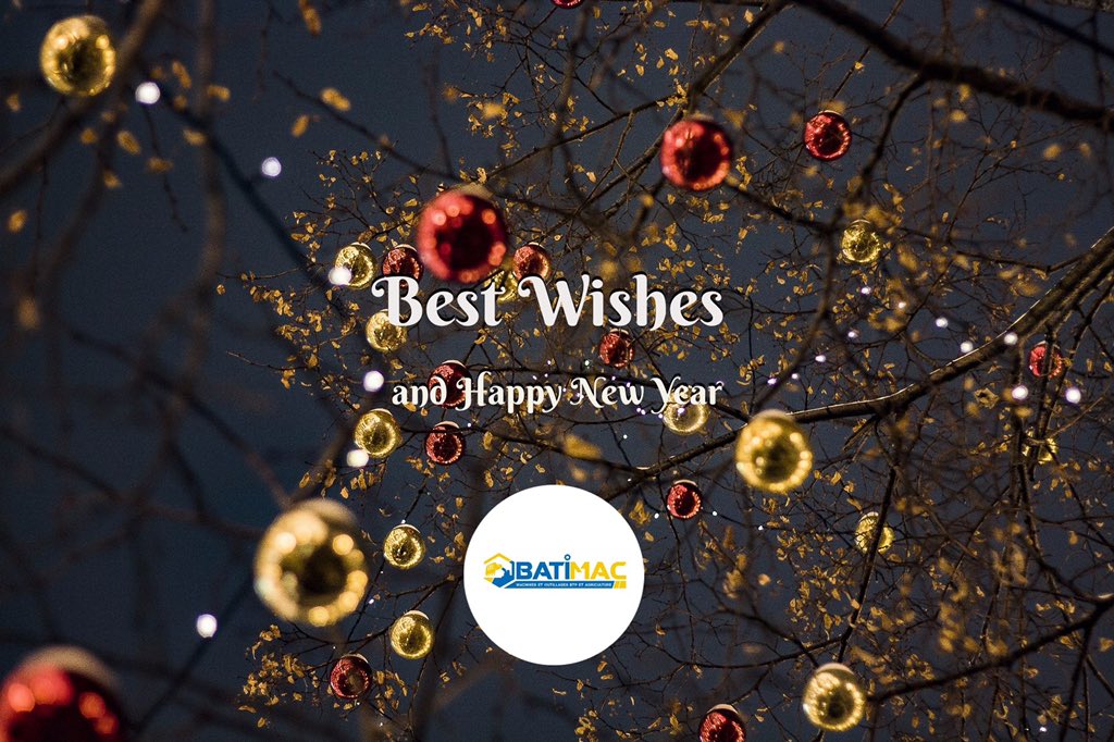batimac2's tweet photo. From all of us at Batimac , we wish our customers , partners and friends happy holidays and a Blessed New Year. 

#batimac #happyholidays #merrychristmas #happynewyear2022 https://t.co/nJqBJTYfeO