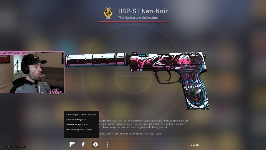 hobshy's tweet image. STREAM IS LIVE. PLAYING COUNTER STRIKE: GLOBAL OFFENSIVE. Also giving this FN Neo-Noir away to a lucky viewer!

twitch.tv/hobshy ⚠️