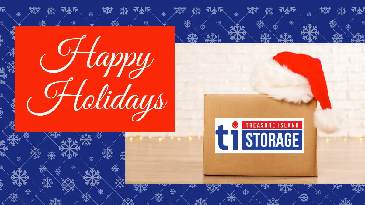 TIStorage's tweet photo. 'Tis the season for storing with Treasure Island Storage!!!

#HappyHolidays #TisTheSeasonToBeMerry https://t.co/iiwoYai2qZ