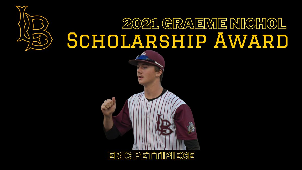 Congrats to 2020 Badger Grad Eric Pettipiece for being awarded the Graeme Nichol Award

The award goes to the Graduating Badger who;
a. excels both in the class room and on the field.
b. promotes the Badger Program 
c. continues his baseball career at the college level