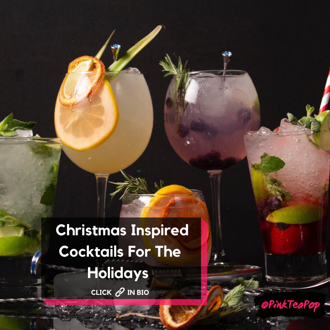 PinkTeaPop's tweet photo. What a great way to spice up Christmas with these drinks that are not only going to jolly your holidays, but your head too! 🤪
 
For full recipe, click the link in the bio. 

#happydrinking #drinksforholidays #alcholicdrinks #drinkrecipes #happyholiday #merrychristmas https://t.co/8dax6s6mwa