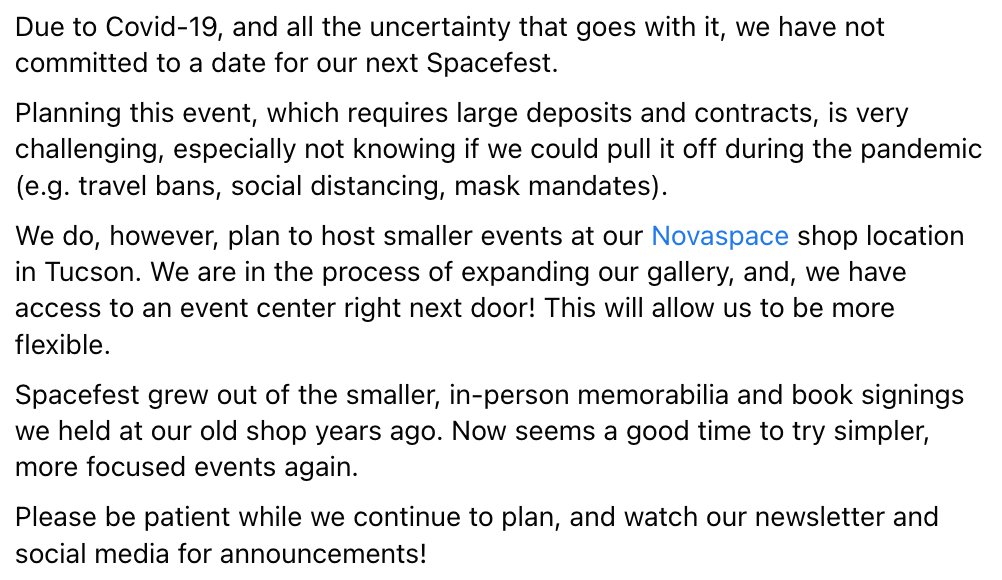 Spacefest tweet media