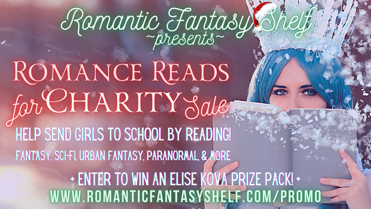 Get #FREE and discount #fantasy #romance books for your #kindle. Plus, enter for a chance to win prizes with a value of $300+!
romanticfantasyshelf.com/promo/ 
#romanticfantasyshelf @RomantasyShelf #fantasyromance #BookTwitter #readingisfun #elisekova #prizepack #entertowin
