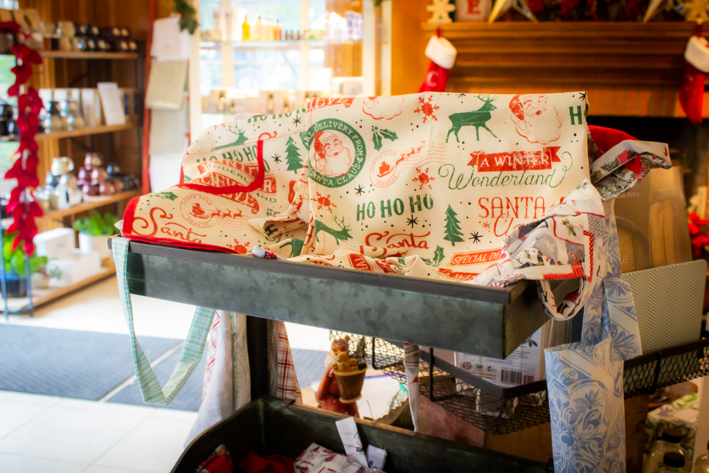 We've got some handmade aprons, custom Creekhaven inn merchandise, and other great stuff for last minute gift ideas. Something unique and supports local and small businesses. Stop by and see us! #shopwimberley #wimberleytexas #shoplocal