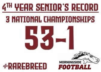 I’m excited to announce that I will be continuing my academic and athletic career at Morningside University!! <a href="/tricenterftball/">Tri-Center Trojan Football</a> <a href="/MsideFball/">Steve Ryan</a>