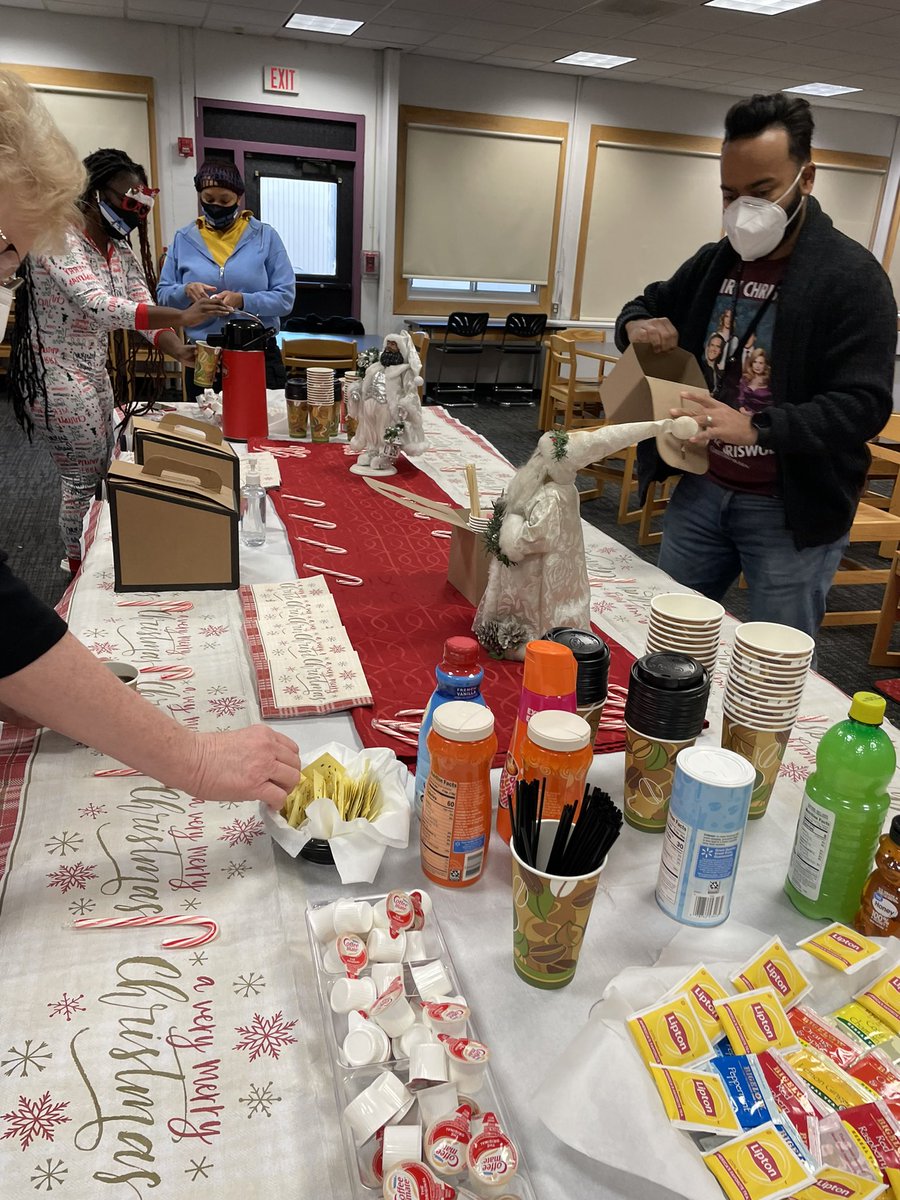 We were warm and fuzzy in our pj's and hot beverage at MLKUE . Happy Holidays!! Thk u <a href="/PrincipalPJM/">Medina</a> <a href="/Asbury_ParkSD/">Asbury Park Schools</a> <a href="/DrRaShawnAdams/">Dr. RaShawn M. Adams</a> <a href="/kekejoy62/">Kimmy Taylor</a>