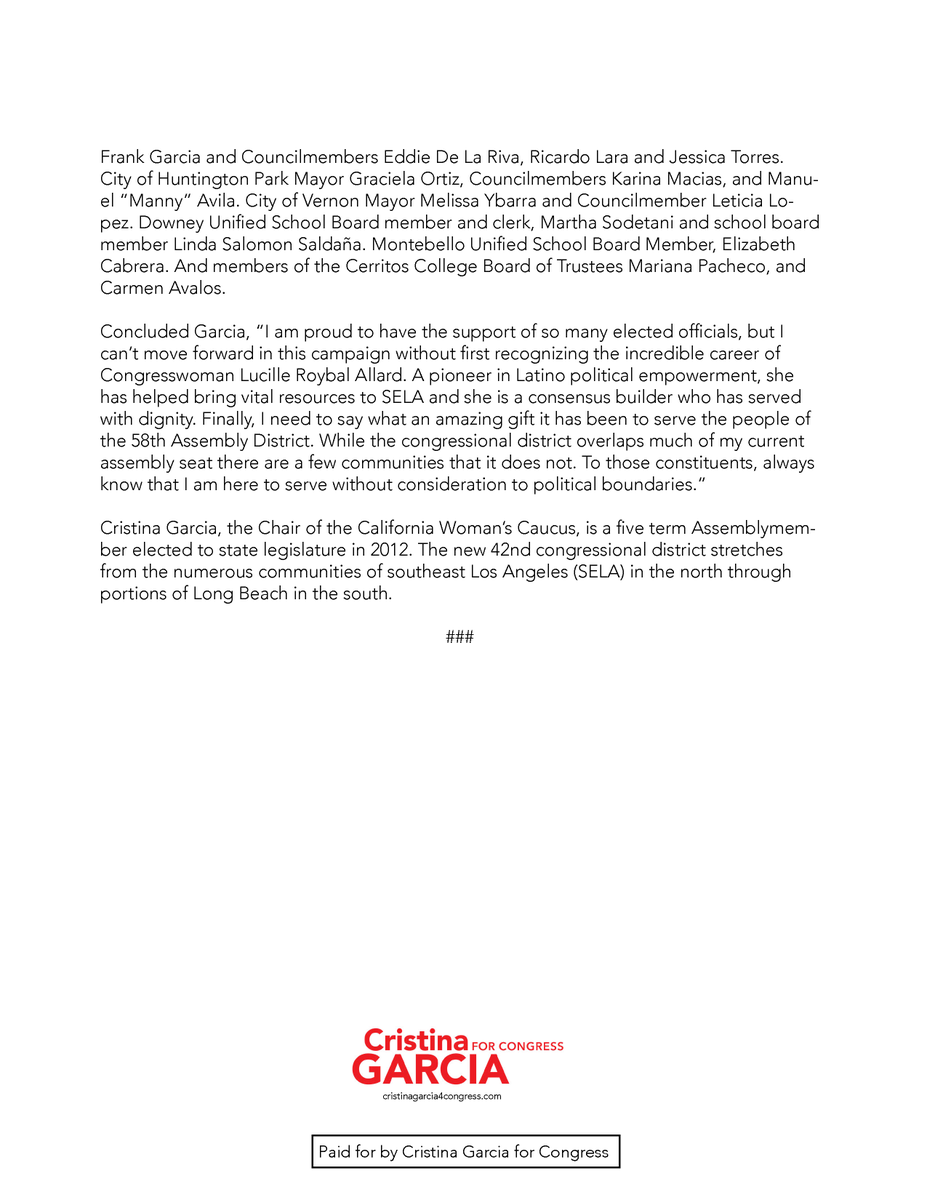 Cristina Garcia for Assembly tweet media