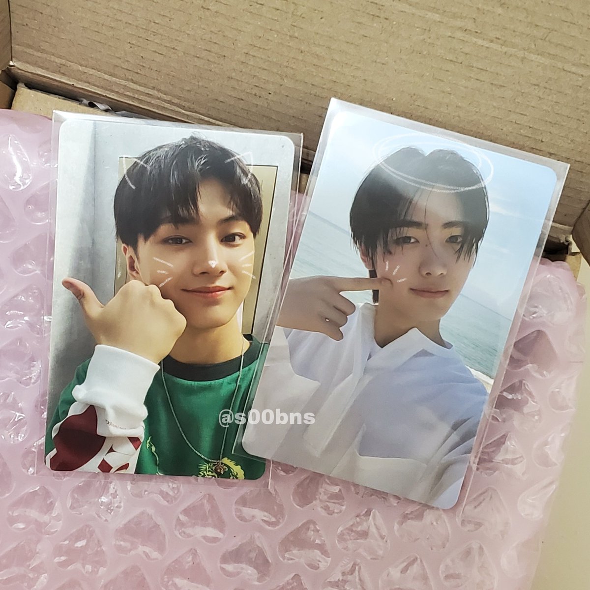 thank u so much @lhszumikart for packing jayhoon well ^^ they arrived safely ! aaaa super pretty 💗 #zumifbs