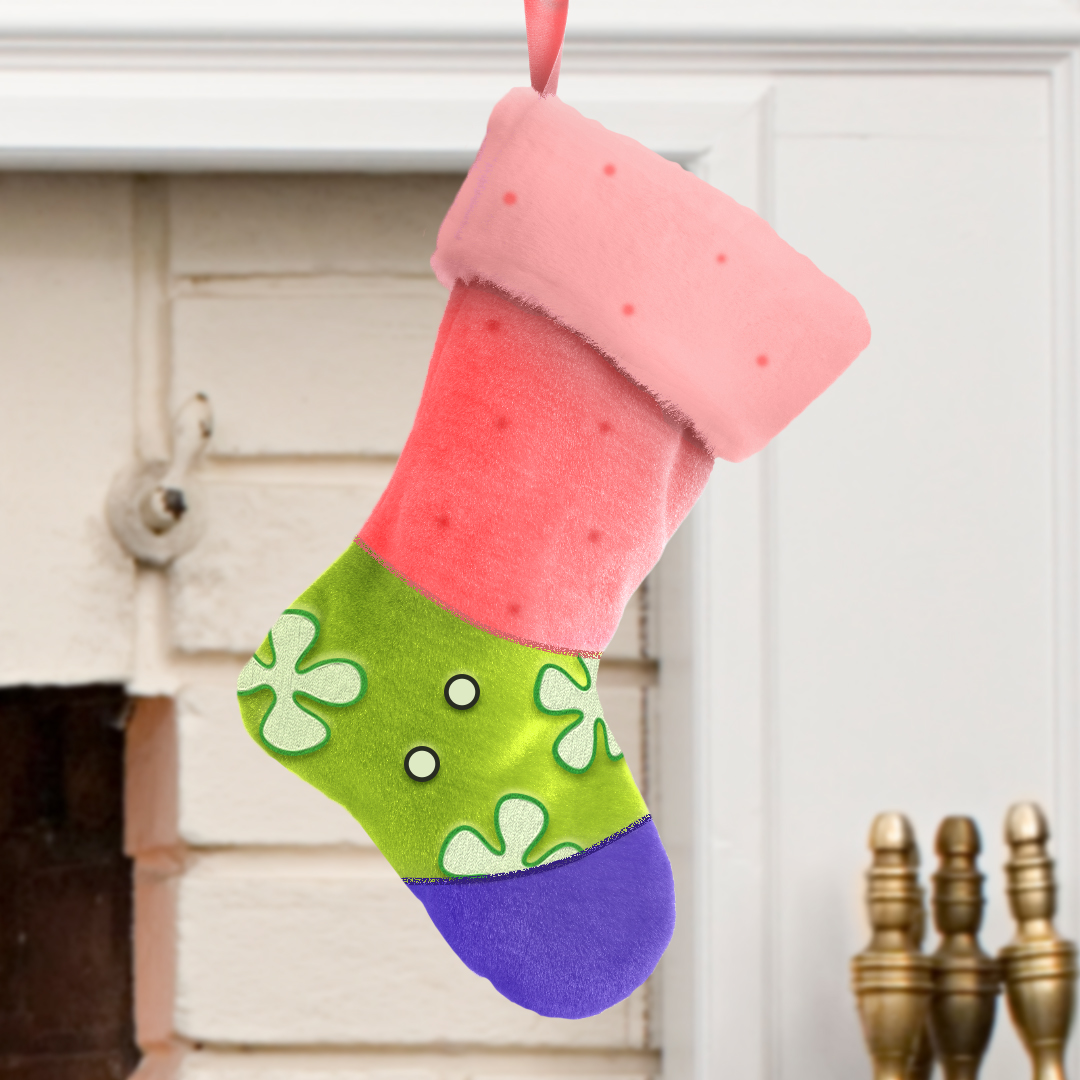 SpongeBob's tweet photo. wishing we had a stocking as cool as this https://t.co/bhW2SZxHGx