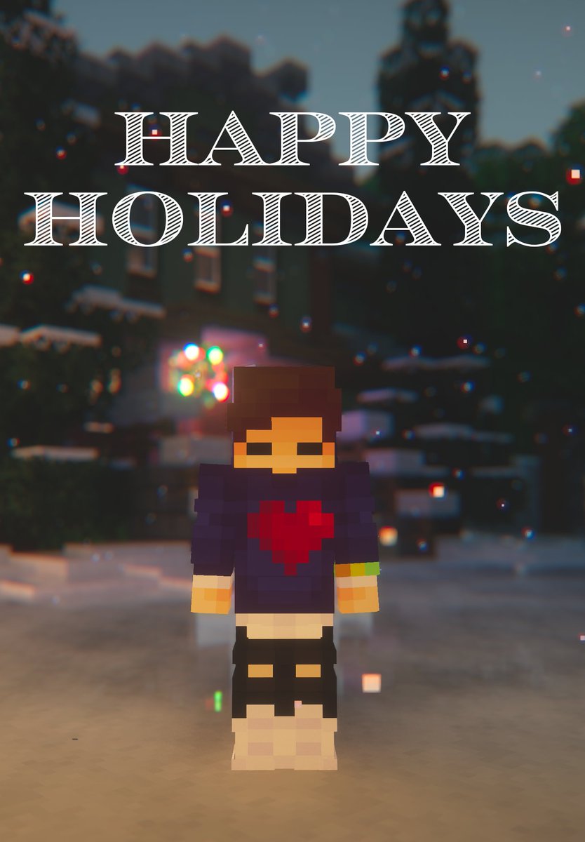 Pengchan Merry Christmas And Happy Holidays To You And Yours From Me And Mine This Is How My New Skin Looks Like 僕から皆さんへ ハッピーホリデー 新スキンはこんな感じです 次出す動画が思いっきりクリスマスな内容だけど間に合いそう