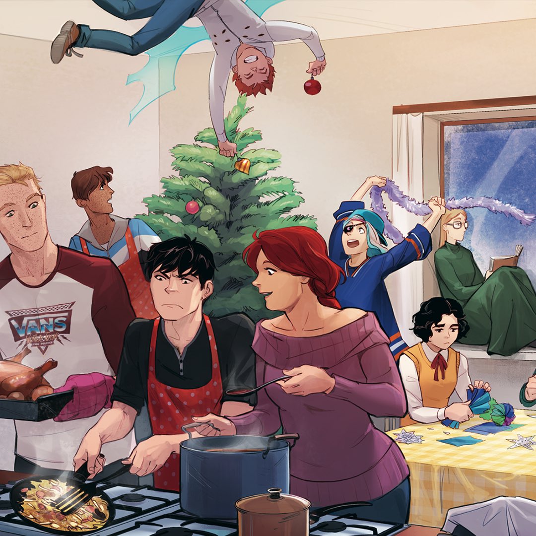 bubble_comics's tweet photo. Are you ready for Christmas? ✨
#bubblecomics #Exlibrium https://t.co/VU4mfDKrse
