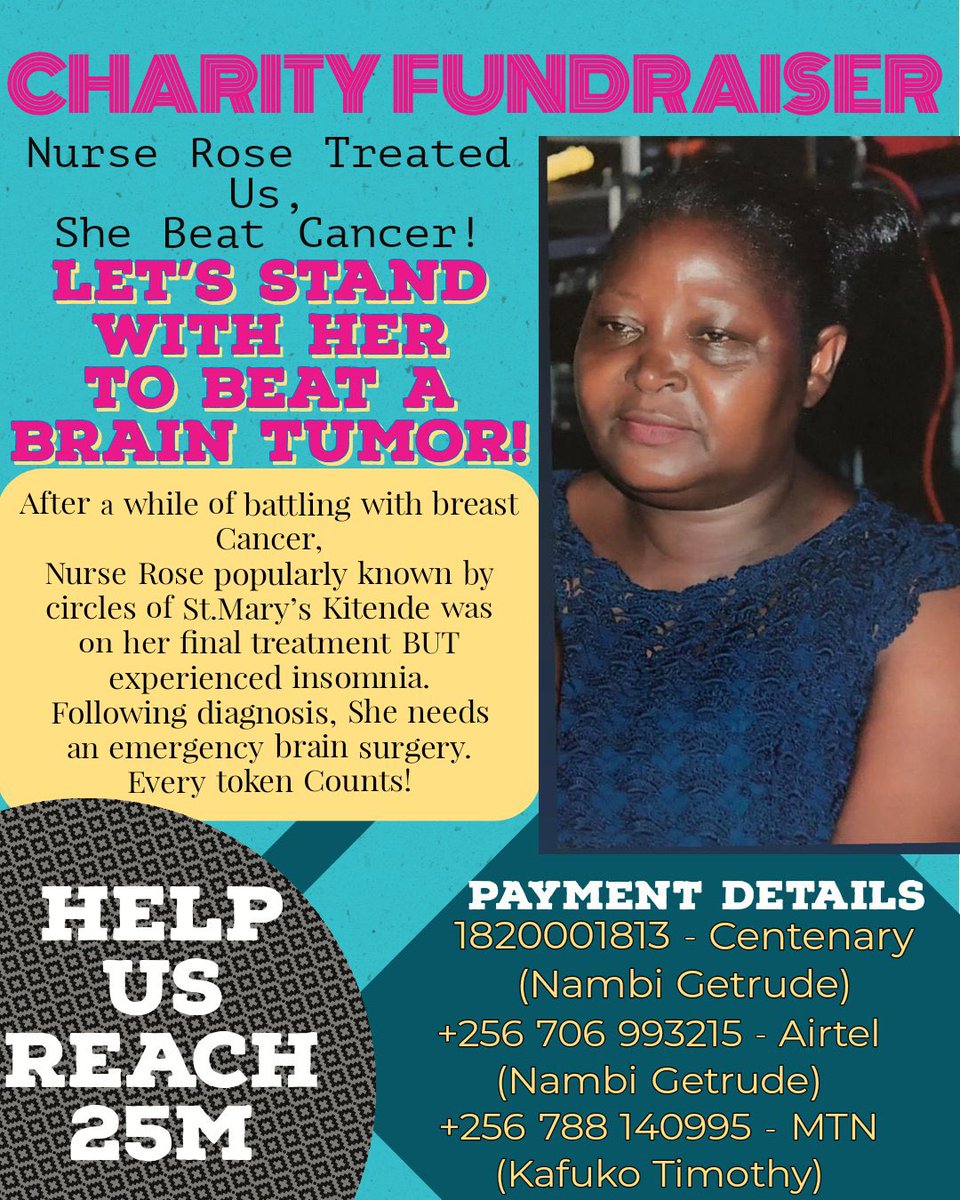 Ugaman01's tweet photo. I am calling on all my followers to join in and we #SaveNurseRose. Every contribution matters. https://t.co/wkPBdDxIWy