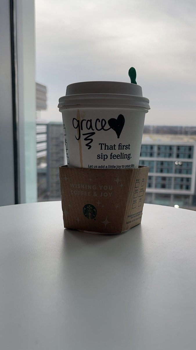 Going Starbucks twice to stay focused on lit. reading, a heart emoji  next to my nickname,  made my day