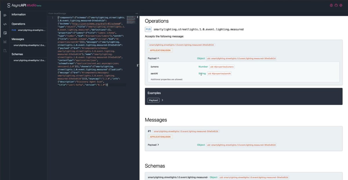 hguerreroo's tweet photo. Sometimes we need an @AsyncAPISpec to share our @RedHat @openshift Streams for @apachekafka. With @SolaceDevs Event Discovery Agent, you can introspect your cluster, discover topics and get schemas expected. Check how to in my latest video: https://t.co/APdDqSUFEw https://t.co/7z5Ghi9ndk
