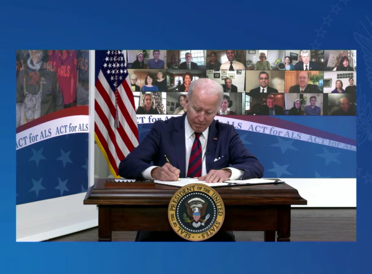 It's official—Act for ALS is law! I will never forget this moment, and I know that every person who fought tirelessly for this day to happen won't forget it either. 

We did it. Now, let's find a cure.