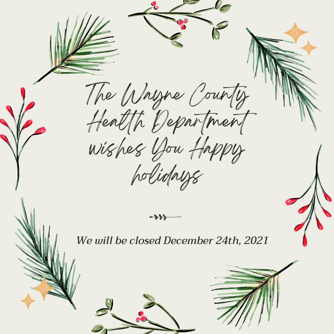 Wayne County Health Department tweet media