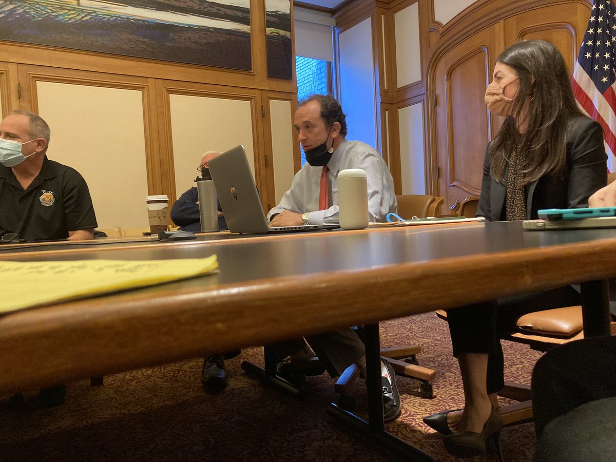 Met with Sean Elsbernd and he shared with union leaders that the City has a budget surplus! Then I went back to the office to fight for members who were being fired for non-compliance of COVID mandates!