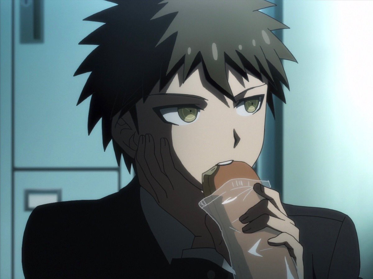 scrunklyOTD's tweet image. today’s scrunkly of the day is Hajime Hinata from the Danganronpa series!