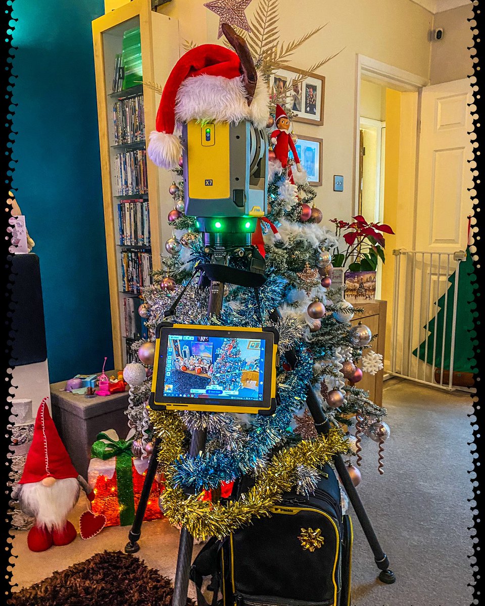 Merry X7MAS one and all ! ask us at <a href="/KORECGroup/">KOREC Group</a> why so many #surveyors have been adding the incredible <a href="/TrimbleNews/">Trimble Geospatial</a> X7 #laserscanner to their Christmas list. Now, unlike this #realitycapture solution, I need a break ! #selfcalibrating so have a wonderful holiday all #surveylife