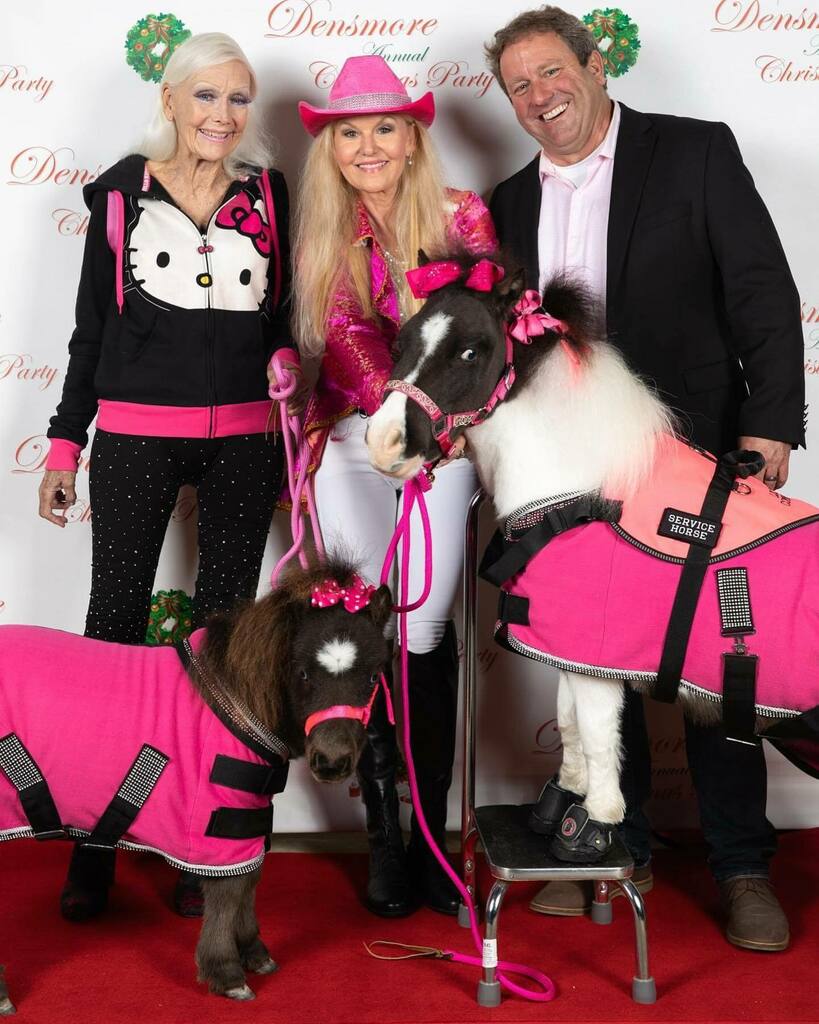 LocationConnect's tweet image. MERRY CHRISTMAS from Emmy the Mini Horse &amp;amp; Amazing Gracie!
#RockyourPink #CancerAwareness Charity 

_____________________________
#christmas #Charity horse attire @starpointhorsemanship_llc #cancerawerness #digitalmedia 
#digitalmediaagency #Petcasting #… instagr.am/p/CX1wBAlP7-q/