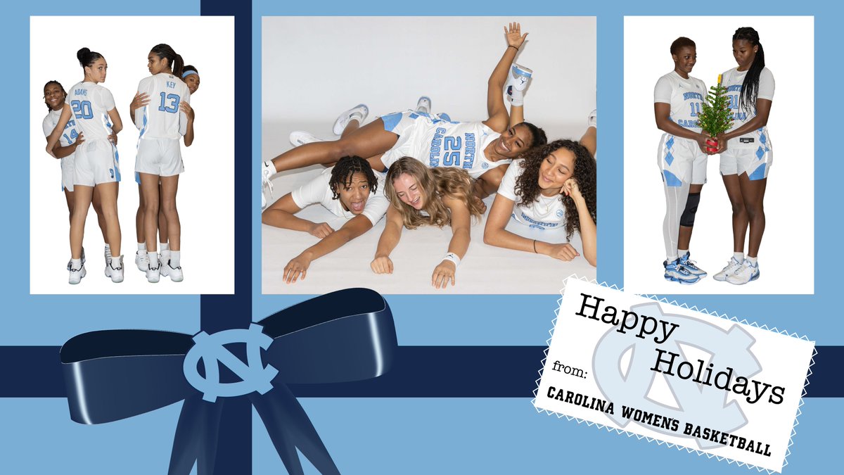 'Tis the season ... for awkward family photos 🤣

#GoHeels | #HolidayHumor 🎄