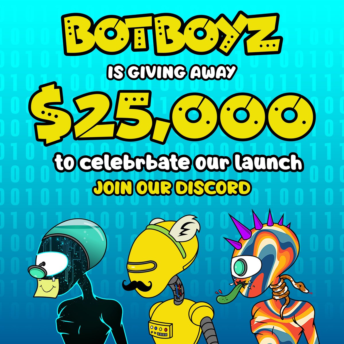BotBoyzNFTs's tweet photo. @Nftverse0 https://t.co/tLuLNhCTFZ