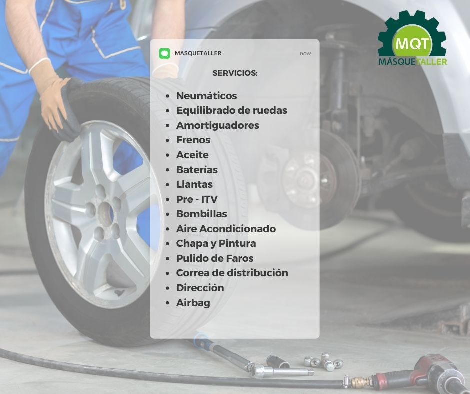 MasQueTaller's tweet photo. ¿Tienes dudas sobre nuestros trabajos? ¡Echa un vistazo! 😎😌
¡Pide ya tu cita en MasQueTaller! 👇🥰 #tallermecanico https://t.co/CrTzhCboWd