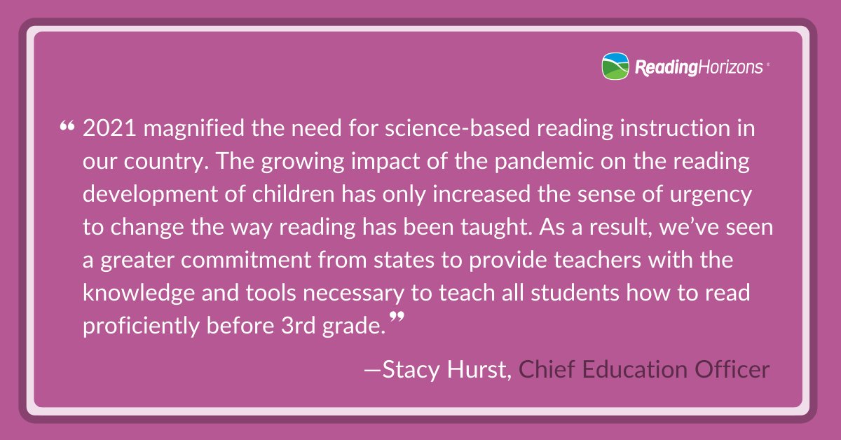 2021 was a memorable year in education. See the biggest lessons learned from those in education, including Stacy Hurst! bit.ly/3Jcqmtr