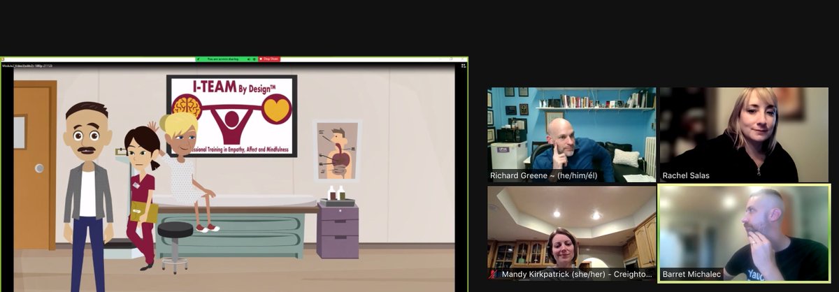 RachelSalasMD's tweet image. So excited to see the awesome product @BAMichalec has been working on regarding his iTEAM #IPE project @macyfoundation @HarvardMacy @HollyJHumphrey @richardgreenemd @AKirkpatrickRN #MedEd